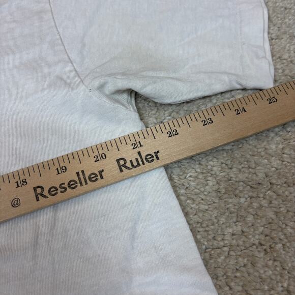 Vintage 80s Millionaire in Training Ferarri T Shirt Crop Top Women's Large - Picture 5 of 12